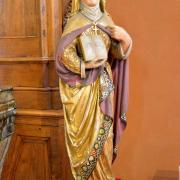 Sainte Odile, fondatrice et abbesse du Mont sainte Odile en Alsace
