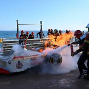 L'incendie est très difficile a maitriser