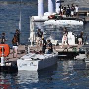L'équipe néérlandaise Tu Delft Hydro Motion prête a embarquer sur Aurora