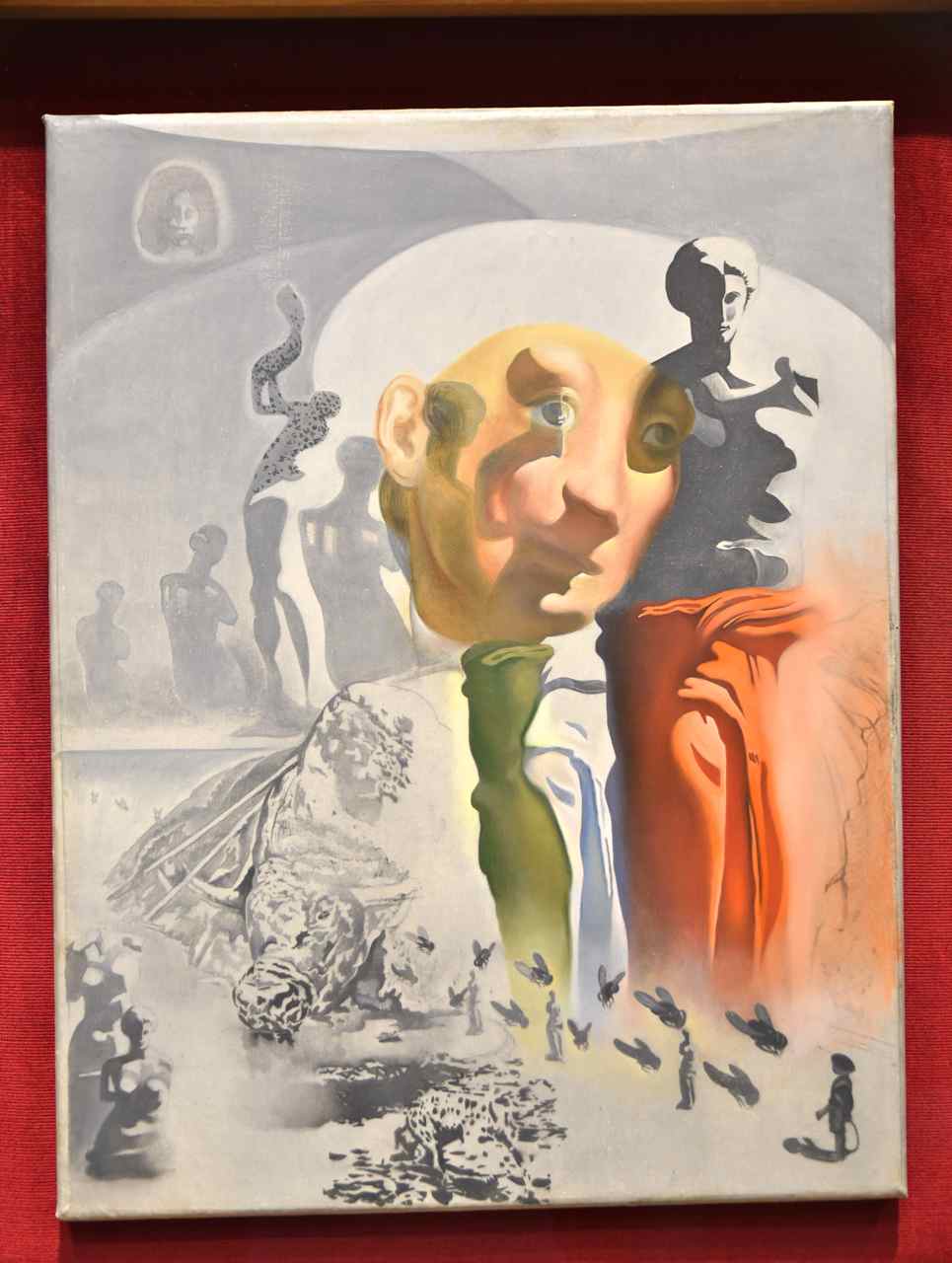 1969-Etude pour Le toréador hallucinogène-Huile sur toile