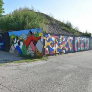 Les murs de la société Arkedia véritable spot pour l'art urbain