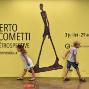 Exposition Alberto Giacometti  au forum Grimaldi de Monaco