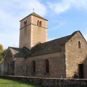 L'église de la Purification de la Vierge est située à Berzé- la-Ville