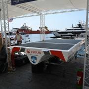 Le paddock de l'équipe Sunflare Solar Team des Pays Sas