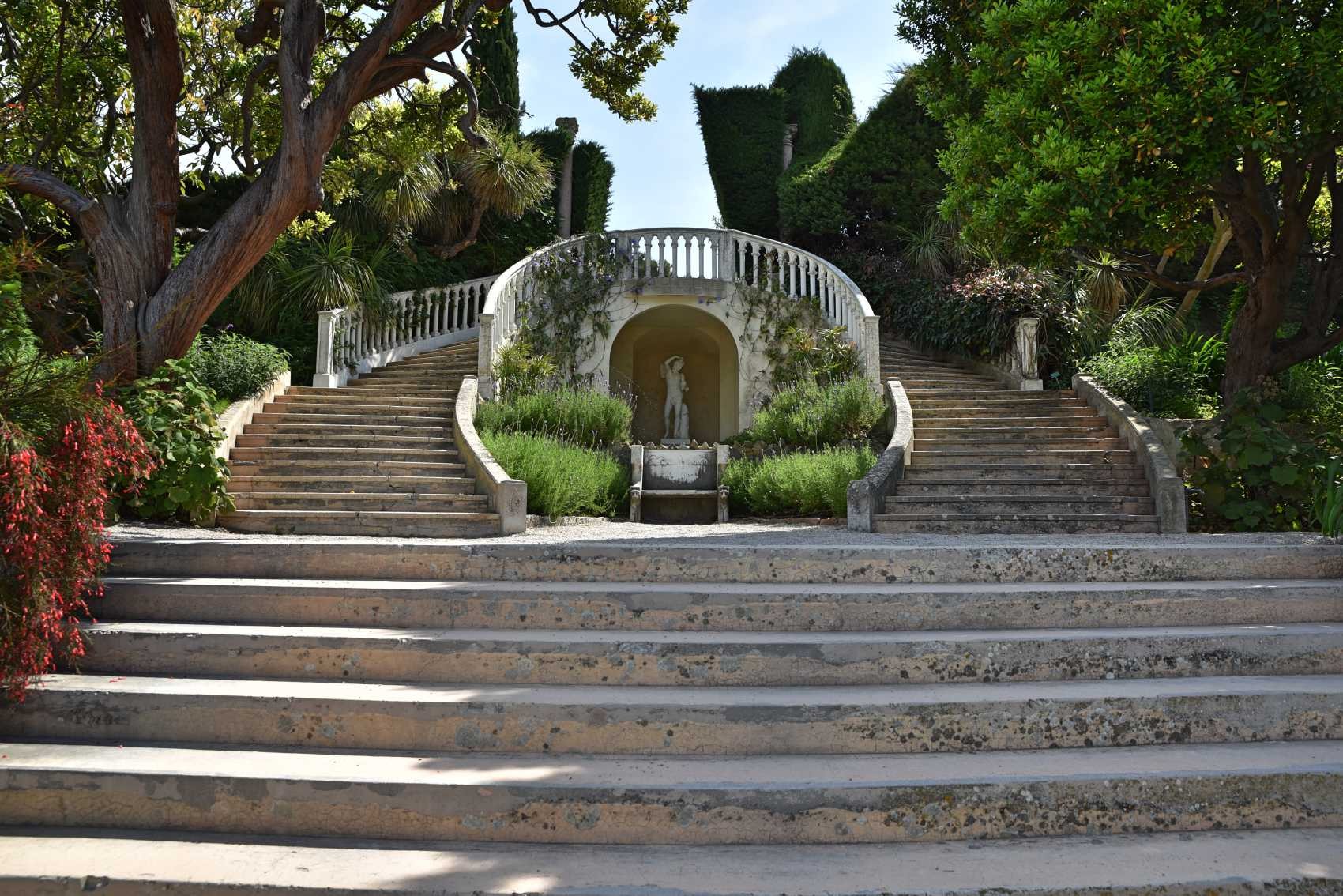 Le jardin florentin est le seul vestige de l'immense jardin italien