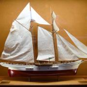 L'Hirondelle 1er voilier océanographique d'Albert 1er de 1885 a 1888