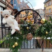 Les décorations de la rue de l'église