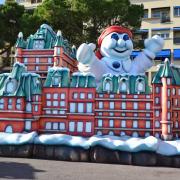 ...Bonhomme, la mascotte du carnaval de la ville de Québec