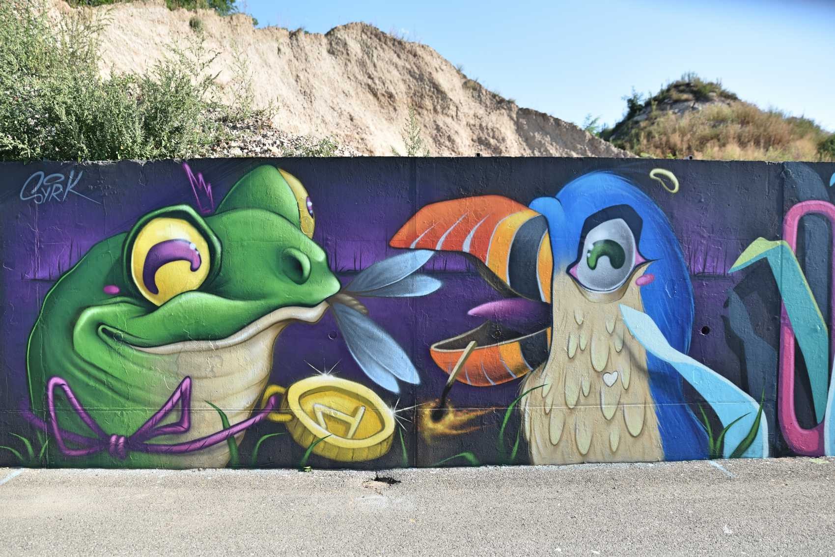 J'aime beaucoup cette oeuvre de Syrk