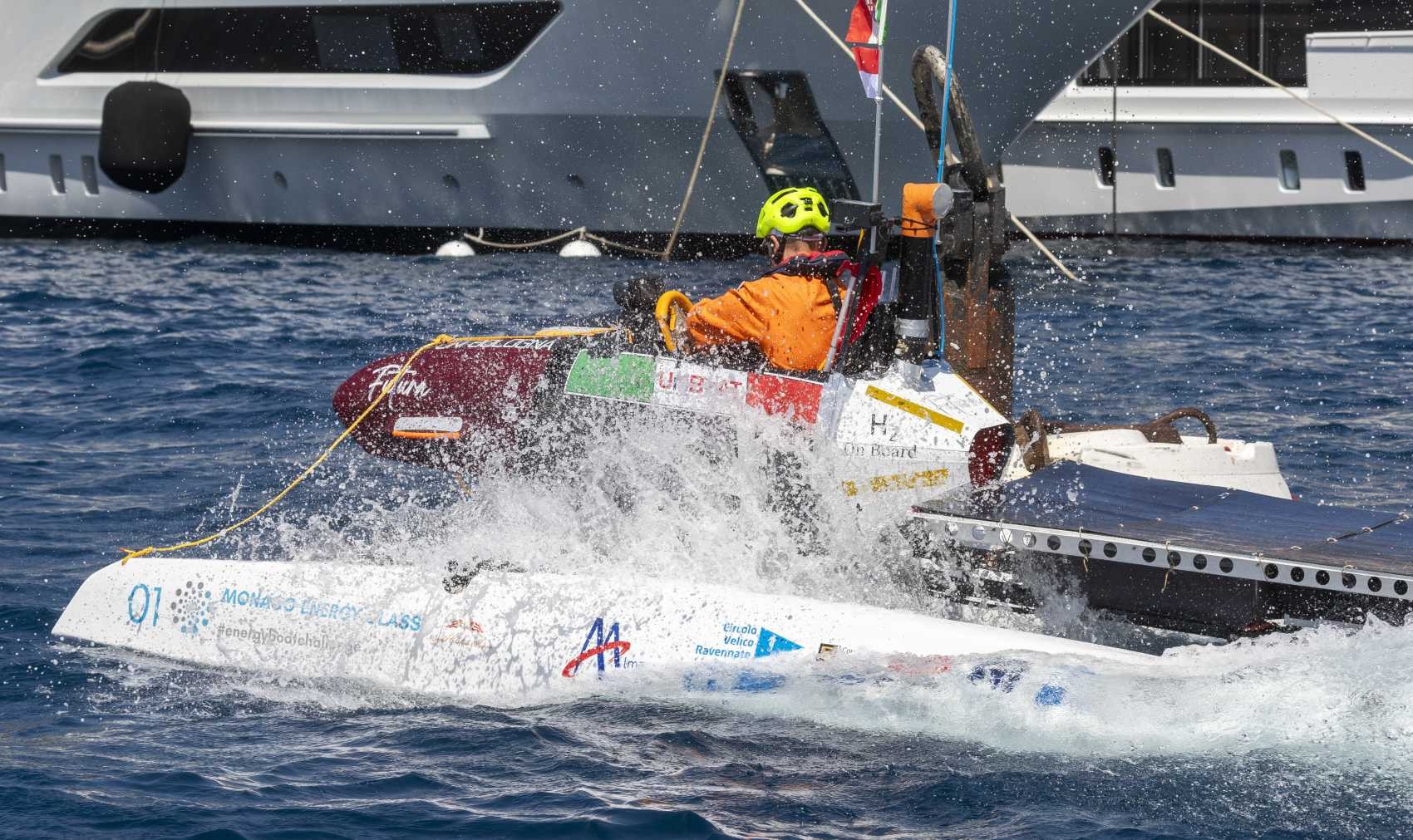 L'équipe italienne Uni Boat termine 1ère au classement  de la classe énergie