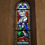 Vitrail de la nef :  Notre Dame de la Délivrance