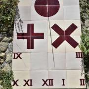 Cadran solaire a proximité du vieux lavoir