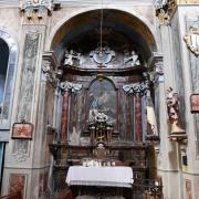 Chapelle latérale nord avec un tableau d'une Pieta