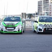 89 Peugeot 208 Michellier et Richard, 91 Renault Twingo Martin et Troin