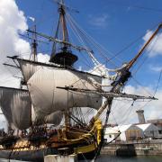 La frégate Hermione est prête pour les essais en mer