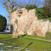 Ancienne poudrière, vestige remarquable du mur d'enceinte