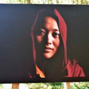 Ani, qui signifie nonne, au monastère de Katok. Province du Kham-Est du Tibet