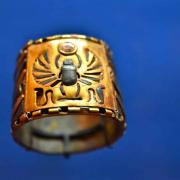 Bracelet de cheville du pharaon Psousennès 1er-XXI° dynastie