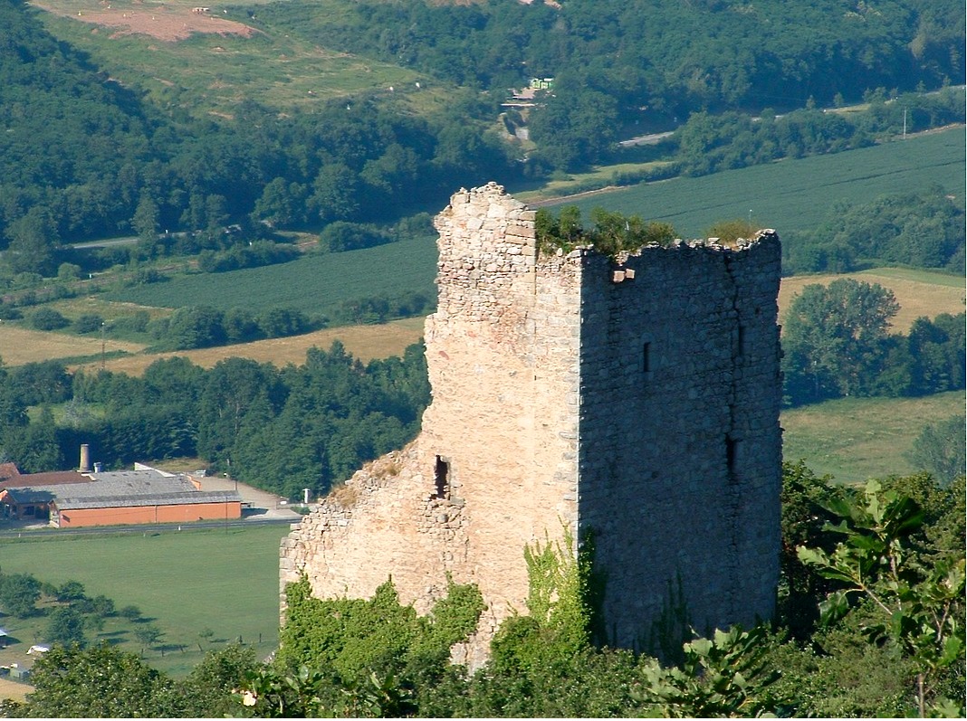 Villé, château du Ramstein du XIII° siècle