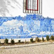 Ce panneau d'azulejos représente le siège de Lisbonne en 1147