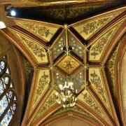 Chapelle du saint Sacrement : plafond décoré