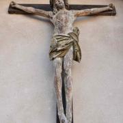 Christ en croix datant de 1508 attribué à Paul Windecker de Sélestat.