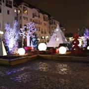 Décors de la place de la Mairie