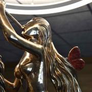 Détail Lady Godiva-Original Bronze sculpture de Salvador DALI
