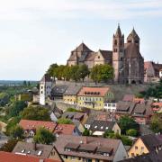 ... depuis l'Eckartsberg où se trouvait un petit château