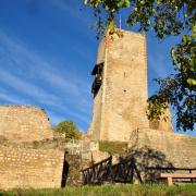 Katzenthal, château du Wineck du XII° siècle