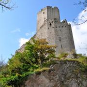 Villé, château de l'Ortenbourg du XIII° siècle