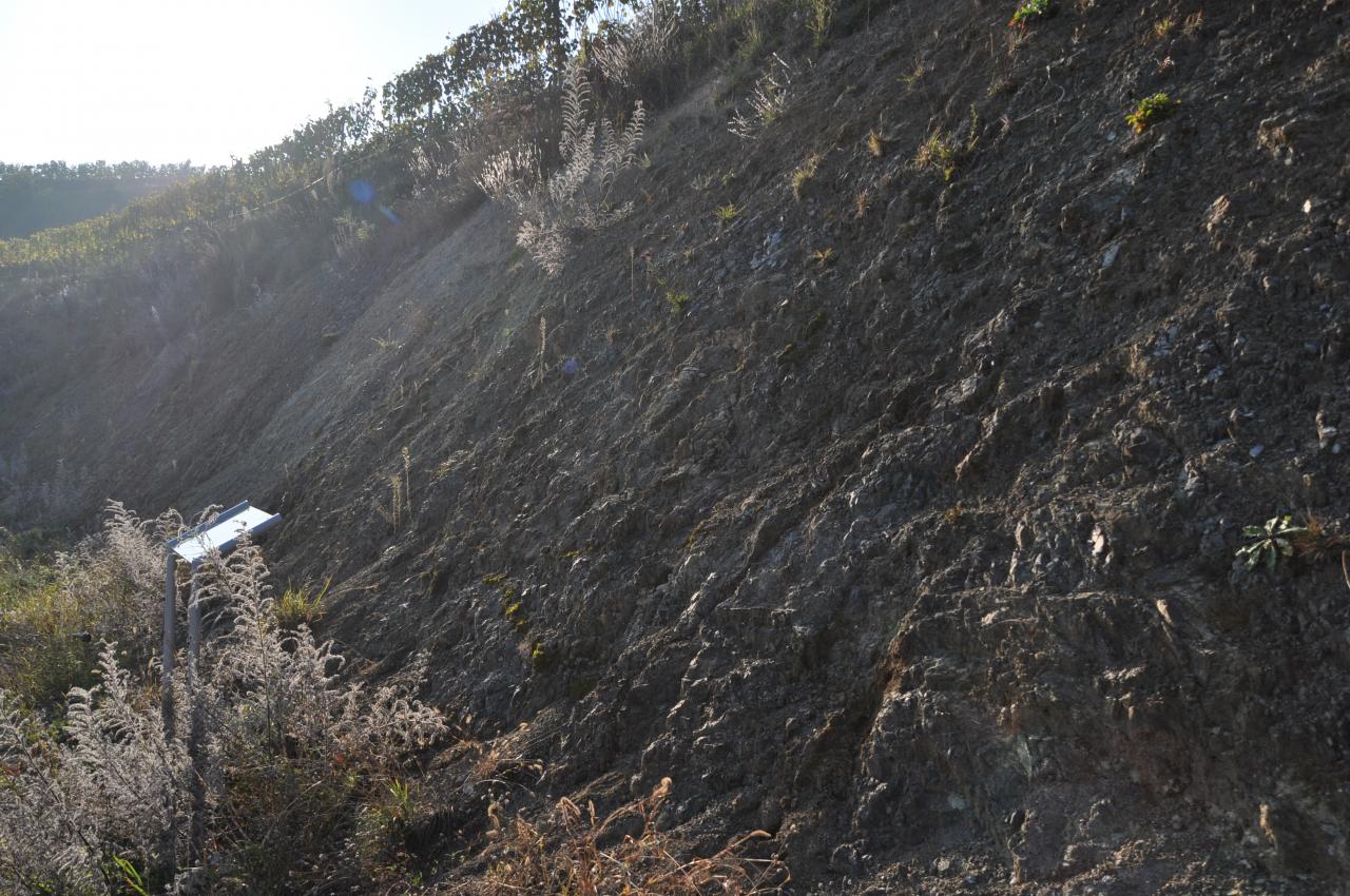 Les traces du volcan
