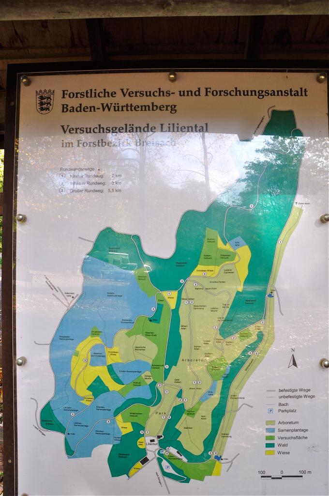 Arboretum de Lilienthal dans le Kaiserstuhl, Allemagne