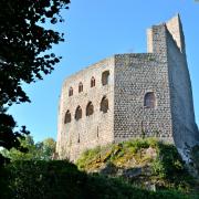 Andlau, château du Spesbourg du XIII° siècle