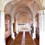 La nef vue depuis la tribune d'orgues
