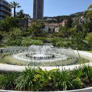 Fontaine et les jardins de Boulingrins