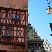 La maison du Pélerin, la salle de la Décapole et la maison Kern