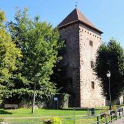 Enceinte fortifiée de l'Abbaye, Schartenturm, (XVe)