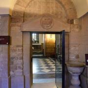 Entrée de la chapelle Ste Odile (Anciennement chapelle de St Jean-Baptiste)