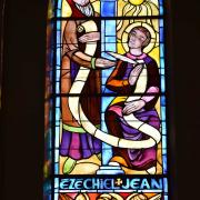 Ezechiel le Prophète et Saint Jean l'évangeliste