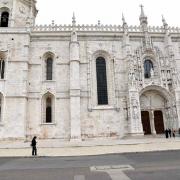 Façade sud de l'église santa Maria et son splendide portail oeuvre de...