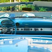 Ford Thunderbird cabriolet, 1955 à 1957, 8 cylindres en V-3