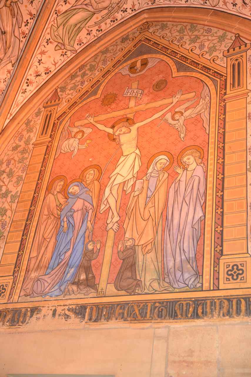 Fresques néo-gothiques (XIXe, Denecken)