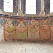 Fresques représentant des saints et des martyrs