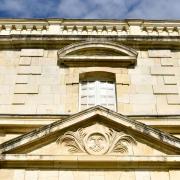 Gros plan du fronton