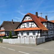 Hunspach est classé parmi les plus beaux villages de France...