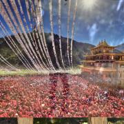 Inauguration du nouveau temple du monastère de Shéchèn au Kham-Tibet oriental