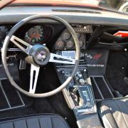 Intérieur de la Chevrolet Corvette C3 Stingray