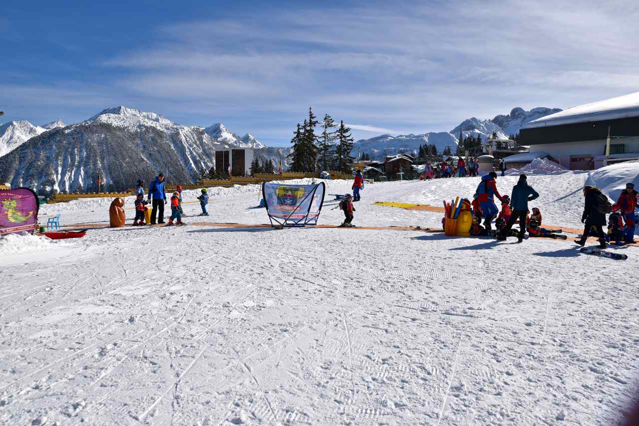 Jardin des neiges pour découvrir le ski à partir de 3 ans