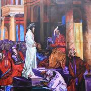 Jésus devant Pilate Giaccopo Robusti dit 